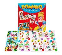 Рыжий Кот ИН-6754 Игра настольная Домино для девочек
