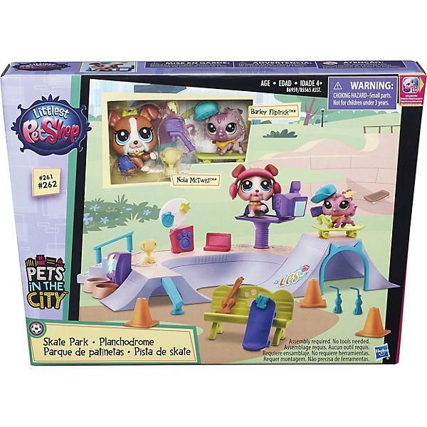 Hasbro B6959 LPS Игровой набор Городские сценки Скейт-парк