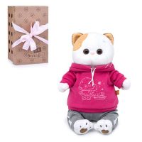 BUDI BASA LK24-032 Мягкая игрушка Кошечка Ли-Ли в спортивном костюме, 24 см