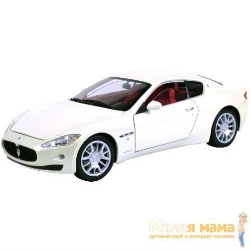 Motormax 79151 Коллекционная модель машины  Maserati Gran Turismo, 1:18, белая