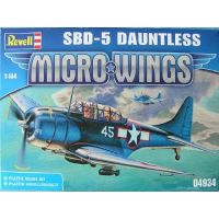 Revell 04934 Сборная модель Истребитель SBD-5 Dauntless, серия Микро крылья, 1:144