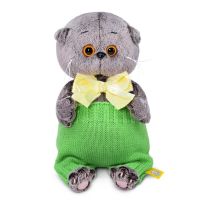 BUDI BASA BB-083 Мягкая игрушка BUDI BASA Кот Басик BABY в вязаных штанишках 20 см