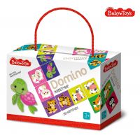 Десятое королевство 04047ДК Домино Десятое королевство серия Baby Toys Животные 28 карточек