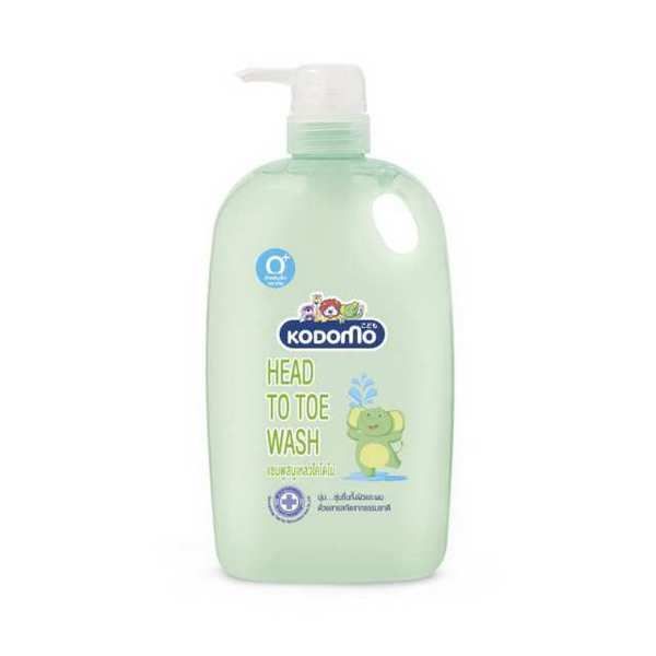 Lion Kodomo 028692 LION KODOMO Средство для мытья "От макушки до пяточек" для детей (0+), с дозатором, 800 мл, Тайланд