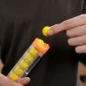 Hasbro E3108 Nerf Бластер Нёрф Райвл "Гелиос" XVIII-700 с шариками, команда синих
