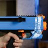 Hasbro E3108 Nerf Бластер Нёрф Райвл "Гелиос" XVIII-700 с шариками, команда синих