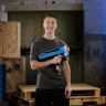 Hasbro E3108 Nerf Бластер Нёрф Райвл "Гелиос" XVIII-700 с шариками, команда синих