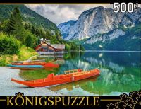 Konigspuzzle ГИК500-8318 Пазл Озеро Альтаусзее, Австрия, 500 элементов