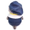 BUDI BASA BB-051 Мягкая игрушка Кот Басик BABY в джинсовом жилете, 20 см