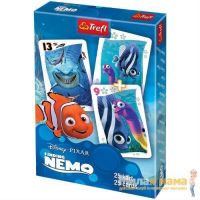 Trefl 08409 Карточная игра Акулина Приключения Немо, 25 карт