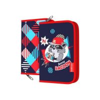 ErichKrause 48528ЕК Пенал-книжка ErichKrause 135x205x30мм Funny Racoon без наполнения