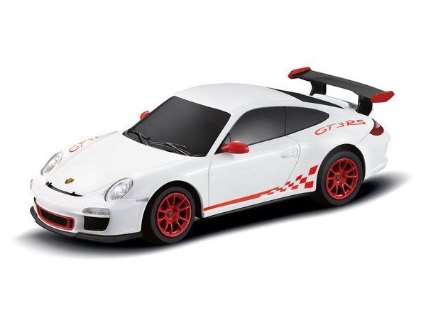 RASTAR 39900W Машина р/у 1:24 Porsche GT3 RS, 18см, цвет белый 27MHZ