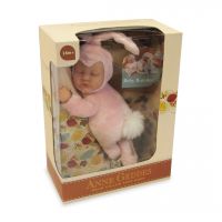 Unima 579105 Anne Geddes Кукла из серии "Детки-кролики", розовый, 23 см