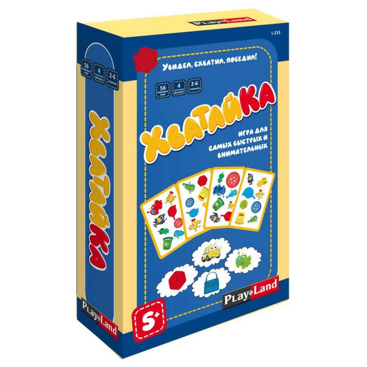 Play Land L-215 Настольная игра Play Land Борьба IQ умов Хватайка для детей от 5 лет