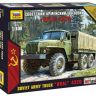 Звезда 7417з Сборная модель - Советский армейский грузовик &quot;Урал&quot; 4320 1:100