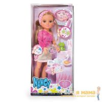 Famosa 700009126 Кукла Нэнси Волшебный поцелуй, интерактивная, 43 см