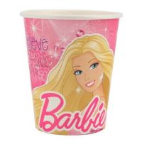 Стаканы бумажные "Барби", 6 шт. 
