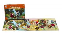 Рыжий кот ИН-5025 Игра настольная. Союзмультфильм. Игра-Ходилка МФ. "Чебурашка"