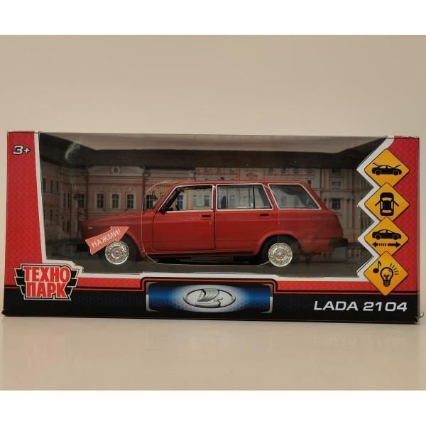Технопарк VAZ-2104-DR Машинка Технопарк Lada 2104 свет и звук 17 см