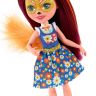 Mattel FXM71 Энчантималс Кукла Фелисити Лис с любимой зверушкой, 15 см