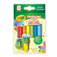 Crayola 57-0312 Незасыхающий пластилин "Классика", 8 цветов