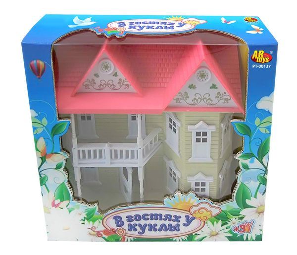 ABtoys PT-00417 В гостях у куклы Дом, 8 предметов