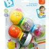 BKids 4835 Игрушка-пазл для малышей  «Веселая гусеничка»
