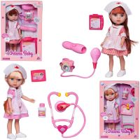Junfa WJ-19259 Кукла Junfa Ardana Baby Доктор с медицинскими аксессуарами, 2 модели 32,5см