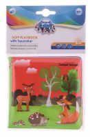 Canpol Babies 250989070 Книжка Canpol Babies Континенты, с пищалкой, мягкая