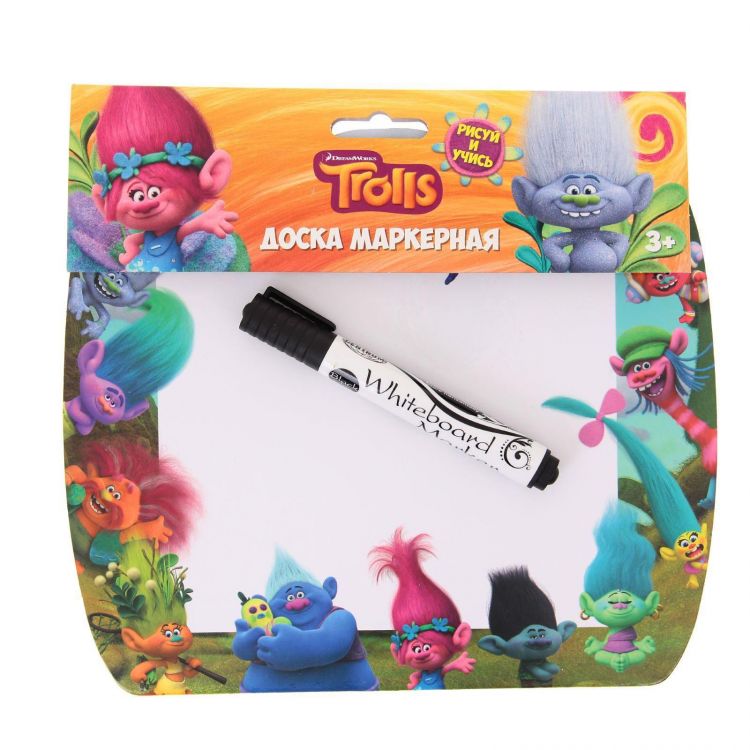 Centrum 87542 Доска для рисования маркерная Тролли
