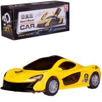 Junfa WB-02438/желтая Машинка Junfa спортивная (движение+вращение) желтая №1