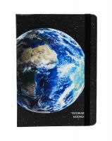 Проф-Пресс 41566-6 Блокнот Точкабук, светящийся в темноте, Планета Земля