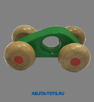 2С475 Игрушка деревянная Машинка "Малышок"