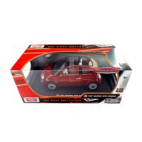 Motormax 79164 Коллекционная модель машины Fiat Nuova 500 Cabrio, 1:18, красная