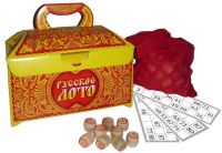 Дрофа 1969 Настольная игра Лото русское классическое, деревянное