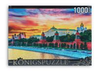 Konigspuzzle ГИК1000-8227 Пазл Московский кремль, Россия, 1000 элементов