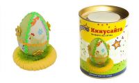 Волшебная мастерская ПЯЦК-02-no Кинусайга. Набор для творчества 3D Декоративное яйцо 10х7см