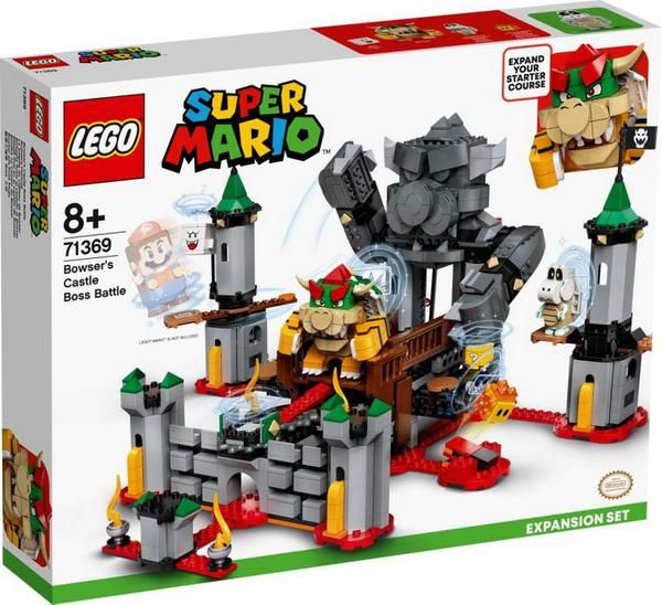 LEGO (Лего) 71369-L Конструктор LEGO Super Mario Решающая битва в замке Боузера. Дополнительный набор