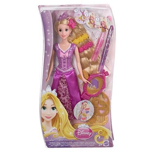 Mattel BDJ52 Кукла Disney Принцесса - Рапунцель Укрась волосы