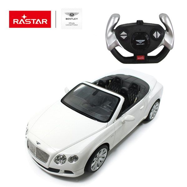RASTAR 49900W Машина р/у 1:12 Bentley Continetal GT Цвет Белый