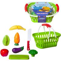 ABtoys (АБтойс) PT-01536 Игровой набор ABtoys Помогаю маме Продукты для резки на липучках 15 предметов