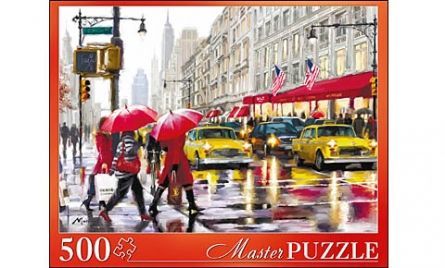 Masterpuzzle 6171 Пазл Ричард Макнейл Осенний Нью-Йорк, 500 элементов