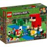 Lego Minecraft 21153 Конструктор Лего Майнкрафт Шерстяная ферма, 260 деталей