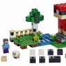 Lego Minecraft 21153 Конструктор Лего Майнкрафт Шерстяная ферма, 260 деталей