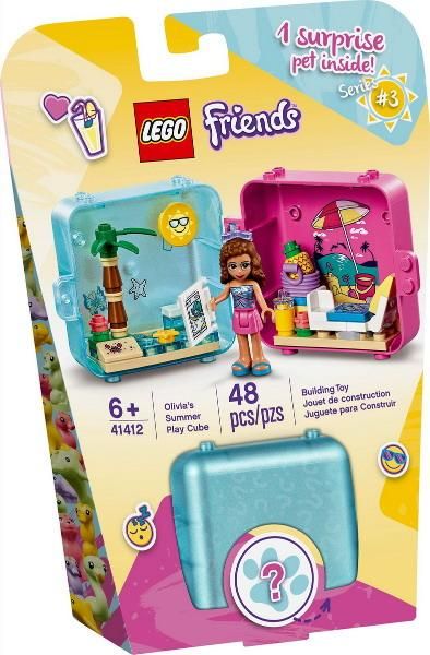 LEGO (Лего) 41412-L Конструктор LEGO FRIENDS Летняя игровая шкатулка Оливии