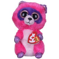 TY 36146 Beanie Boo's Мягкая игрушка Енот Roxie, 15 см