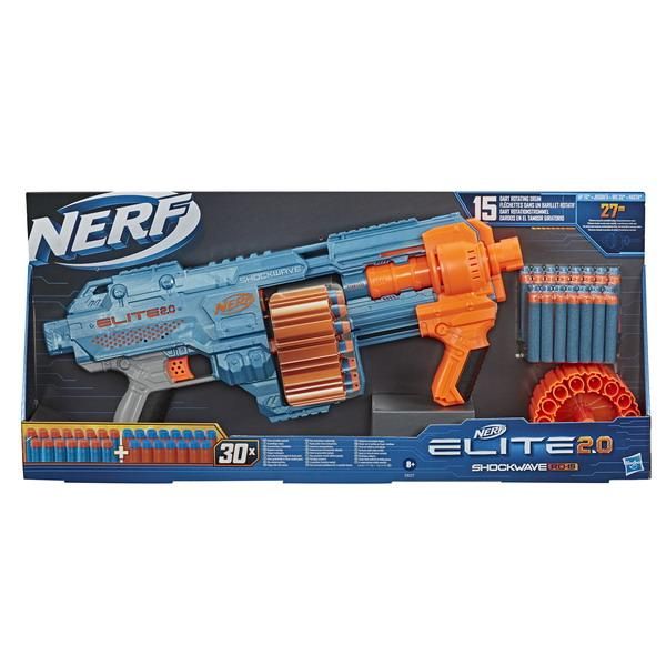 Hasbro (Хасбро) E9527EU4 Бластер Hasbro NERF ELITE 2.0 Шоквэйв Hasbro (Хасбро) E9527EU4 Бластер Hasbro NERF ELITE 2.0 Шоквэйв