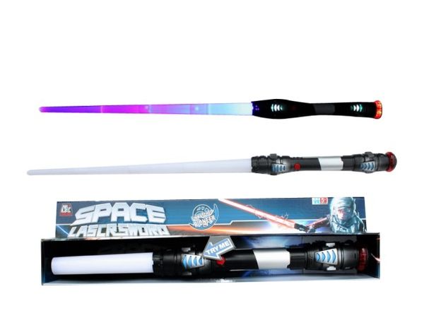 Junfa Toys 3555 Меч космический Space Lasersword (свет, звук, вибрация), 60 см