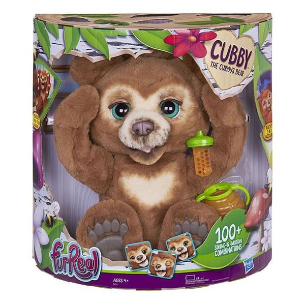 Hasbro E4591 FurReal Интерактивная мягкая игрушка "Русский мишка"