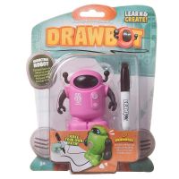 Junfa DB-3/розовый Робот Junfa индуктивный DRAWBOT (движение по линии), розовый, 17х23х5 см